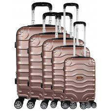 CL031-5 20" 26" 28" 30" 32" 5-in-1 Set Hardside Expandable Luggage with Spinner Wheels