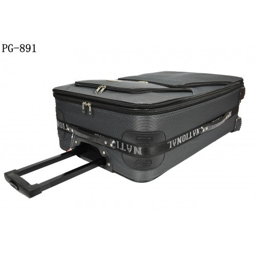 PG891-3 20" 27" 31" 3-in-1 Set Softside Expandable Luggage with Spinner Wheels