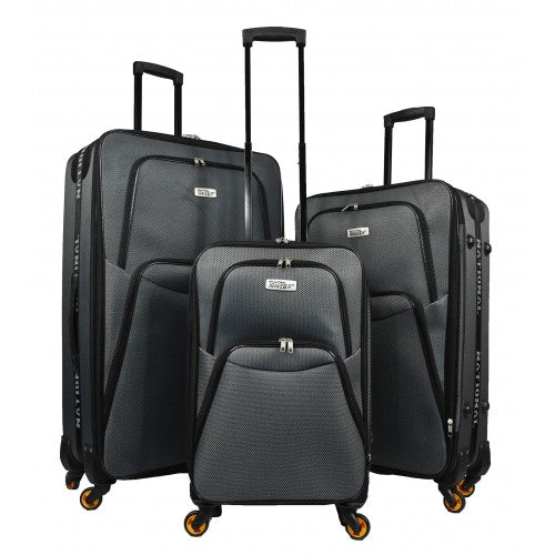 PG891-3 20" 27" 31" 3-in-1 Set Softside Expandable Luggage with Spinner Wheels