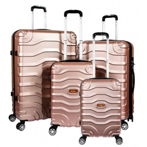 4 Piece Luggage Set Hardshell TSA Compliant with Spinner Wheels